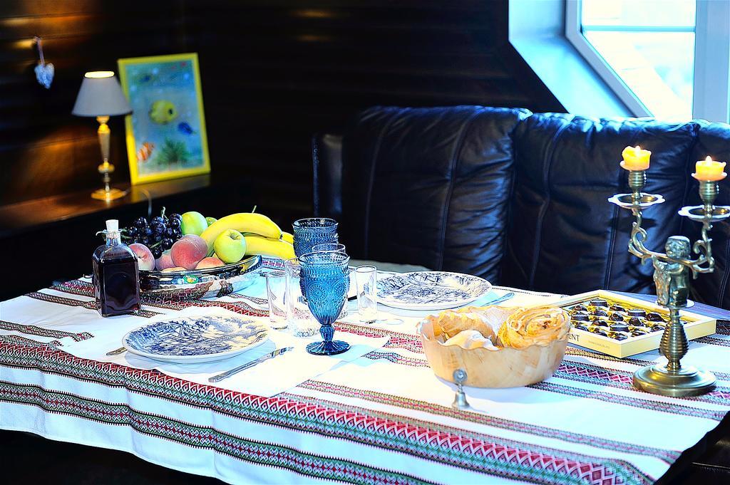 The Sky Loft Appartement Kiev Buitenkant foto