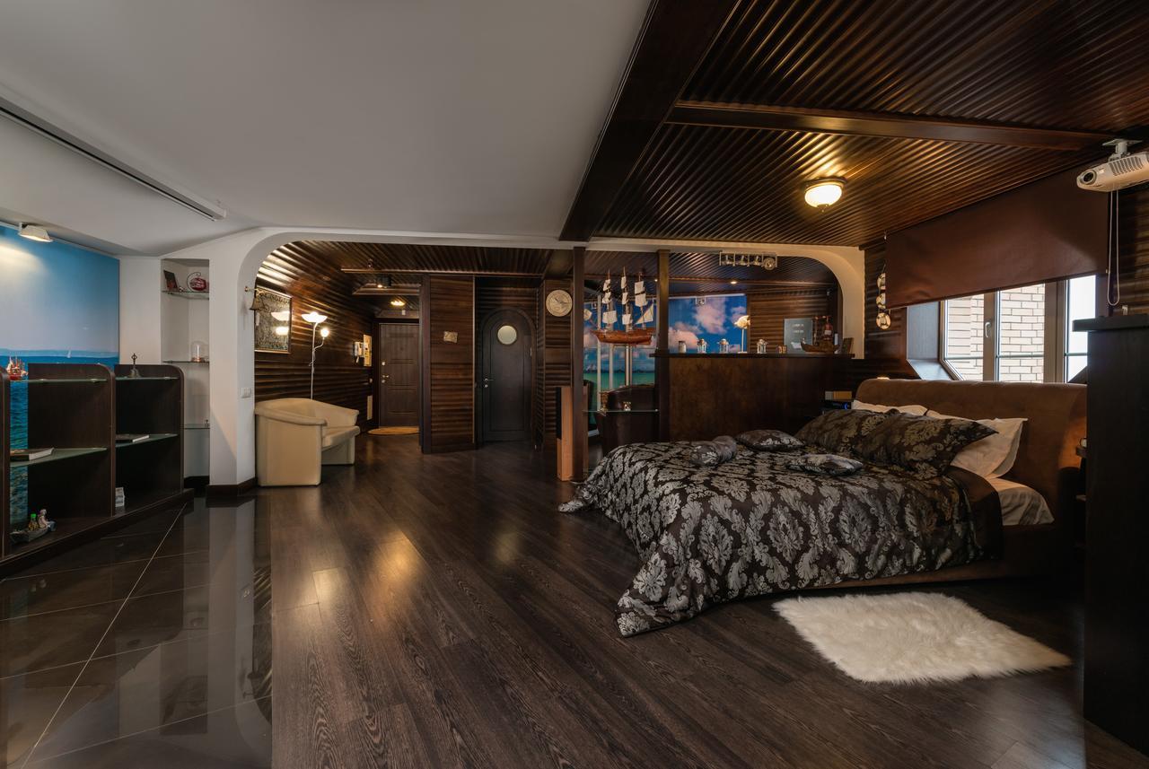 The Sky Loft Appartement Kiev Buitenkant foto